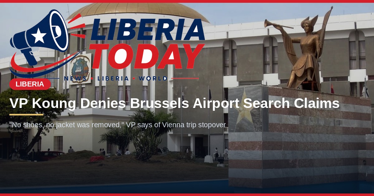 VP Koung Denies Reports of Brussels Airport Search: "No Shoes, No Jacket Was Removed"